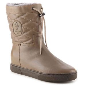 Blondo Nestle wedge boots waterproof quilted 7.5 8